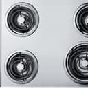 30" Wide 230V 4-Burner Coil Cooktop view 4