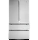 GE Monogram® 20.7 Cu. Ft. French-Door Two Drawer Free-Standing Refrigerator view 1