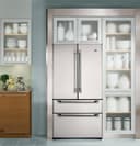 GE Monogram® 20.7 Cu. Ft. French-Door Two Drawer Free-Standing Refrigerator view 3