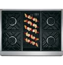Monogram® 36" All Gas Professional Range with 4 Burners and Grill (Natural Gas) view 2