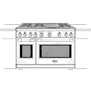 Monogram® 48" All Gas Professional Range with 6 Burners and Grill (Liquid Propane) view 14