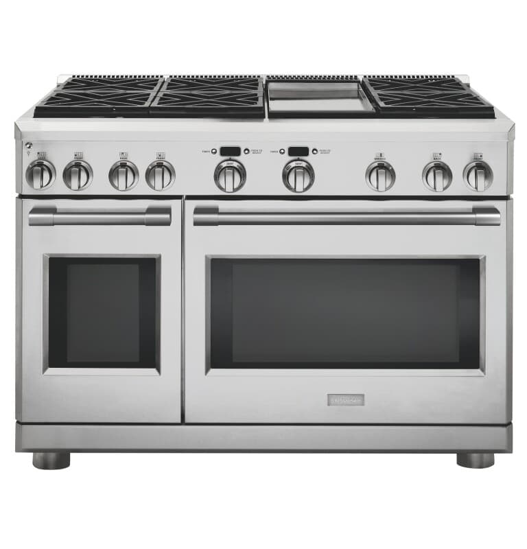 48" All Gas Professional Range with 6 Burners and Griddle (Natural Gas)