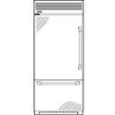 Monogram 36" Professional Built-In Bottom-Freezer Refrigerator view 4