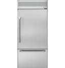 GE Monogram® 36" Professional Built-In Bottom-Freezer Refrigerator view 1
