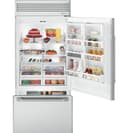 GE Monogram® 36" Professional Built-In Bottom-Freezer Refrigerator view 2