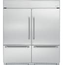 GE Monogram® 72" Professional Built-In Bottom-Freezer Refrigerator view 1