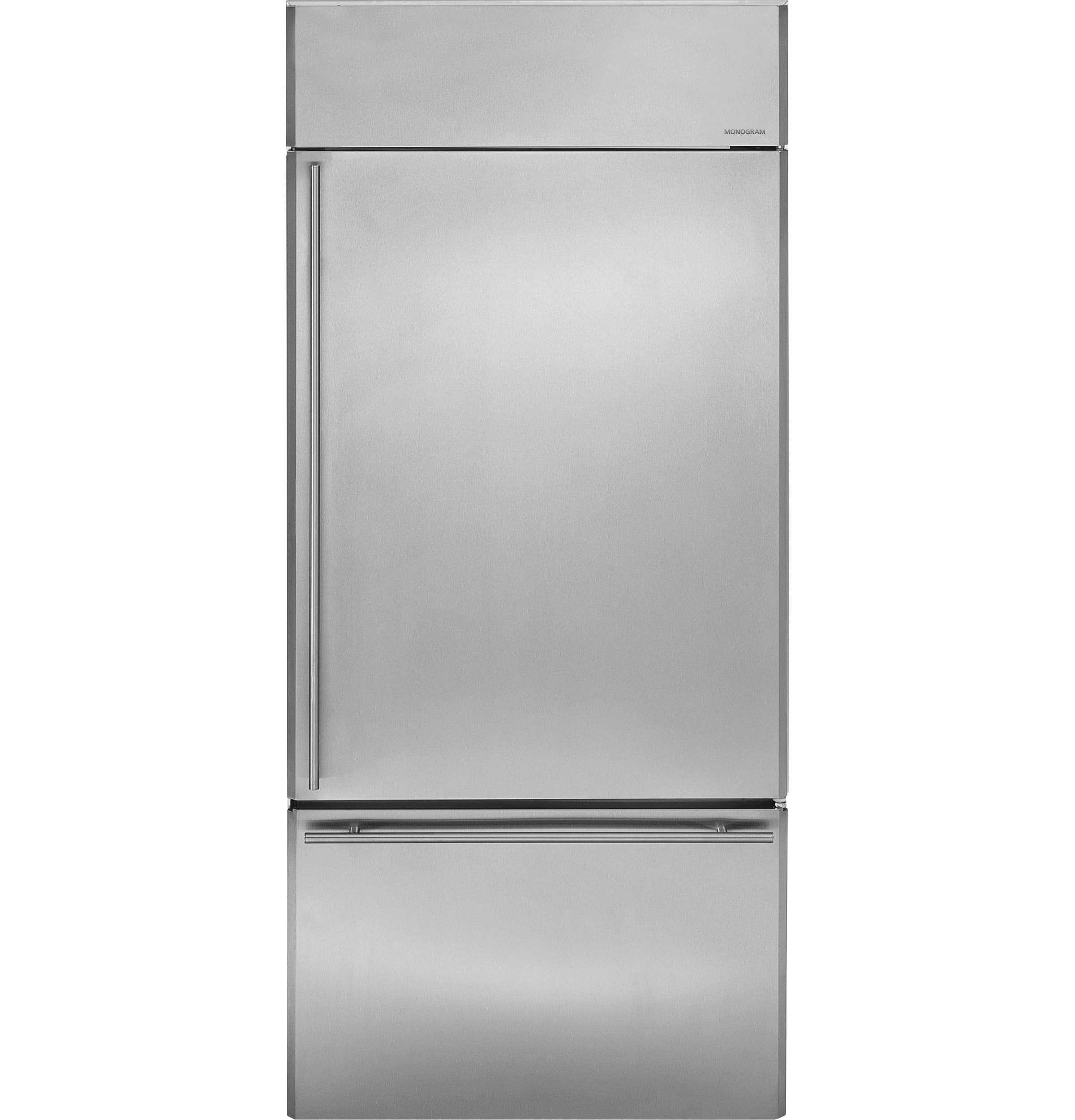 GE Monogram® 36" Built-In Bottom-Freezer Refrigerator