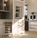 Monogram 30" Integrated Glass-Door Refrigerator for Single or Dual Installation view 4