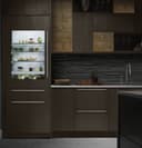 Monogram 30" Integrated Glass-Door Refrigerator for Single or Dual Installation view 5
