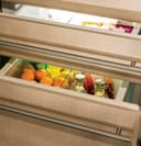 Monogram 30" Integrated Glass-Door Refrigerator with Convertible Drawer view 13