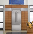 GE Monogram® 36" Built-In French-Door Refrigerator view 1