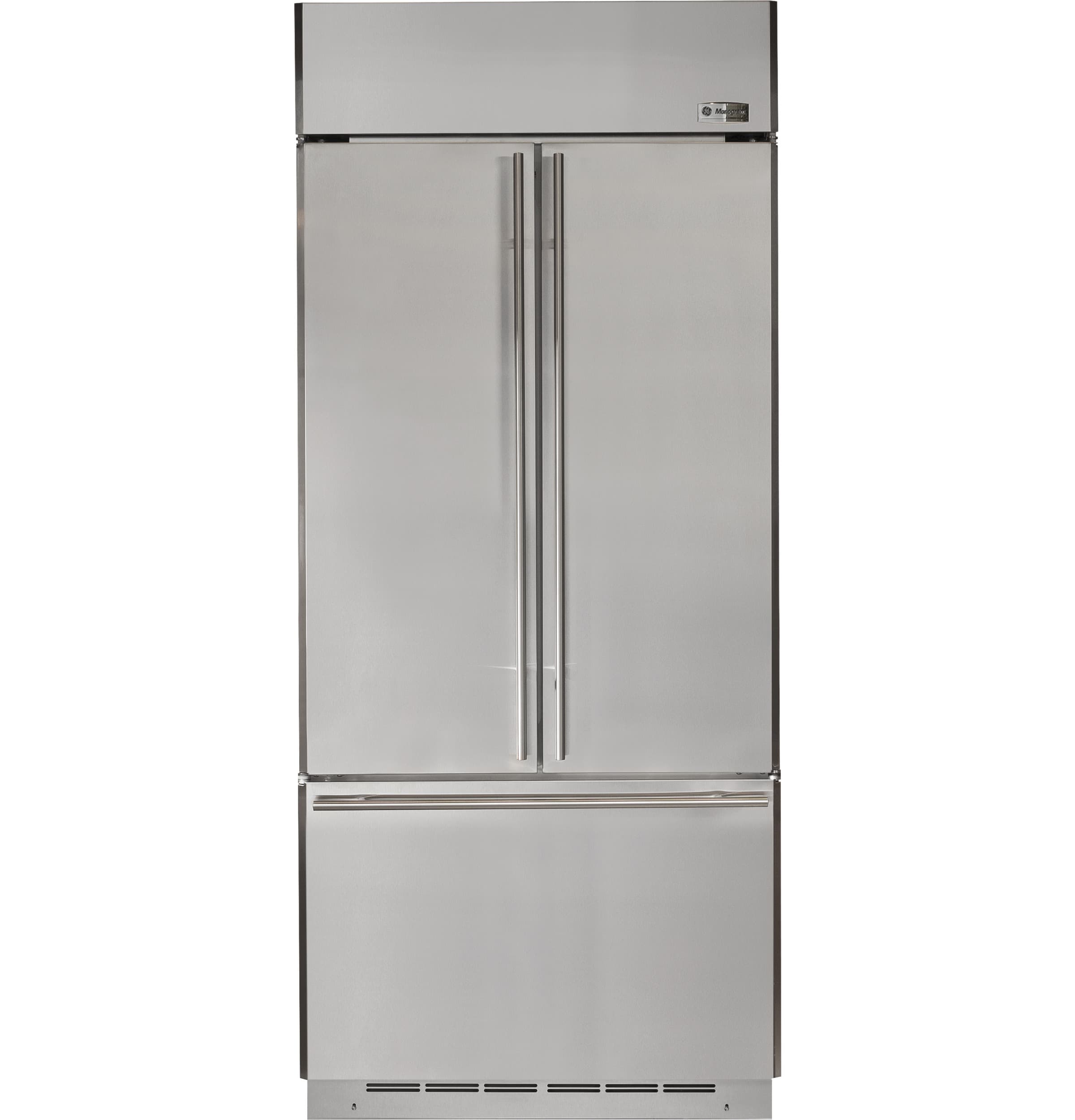 GE Monogram® 36" Built-In French-Door Refrigerator