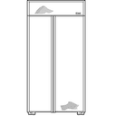 GE Monogram® 36" Built-In Side-by-Side Refrigerator view 2