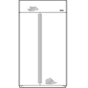 Monogram® 42" Built-In Side-by-Side Refrigerator view 3