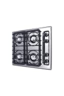 24" Wide 4-Burner Gas Cooktop view 2