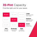 35 Pint Dehumidifier with Wi-Fi (Energy Star) view 2