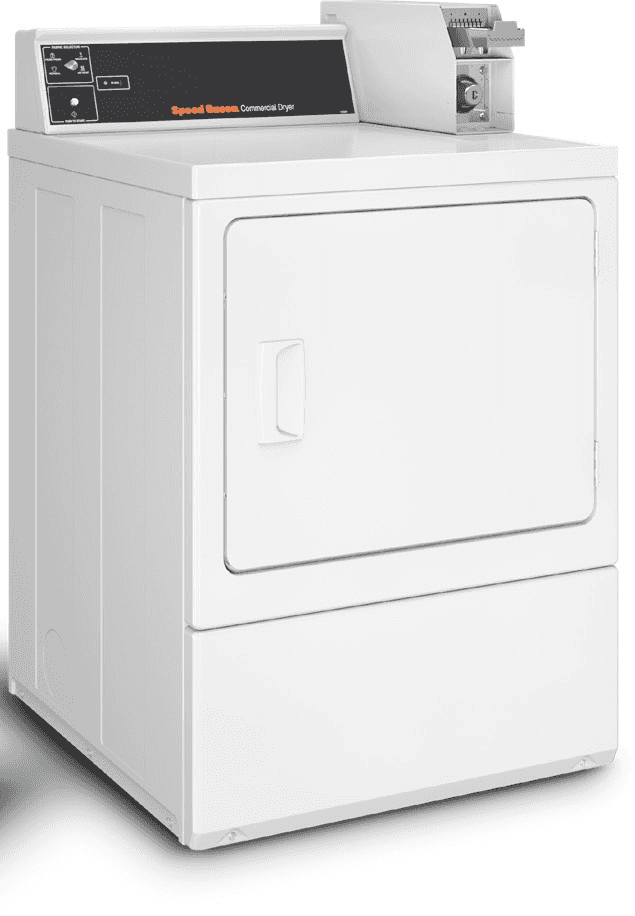 GAS Dryer with REAR Electronic Controls ‐ COIN SLIDE