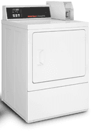 GAS Dryer with REAR Electronic Controls ‐ COIN DROP