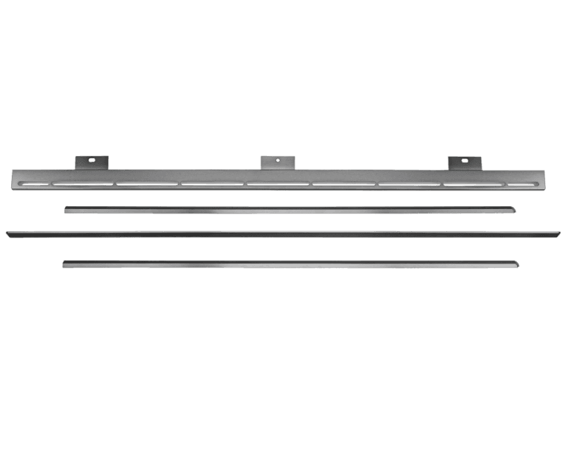Front Control Gas Range Black Stainless Steel 4-Piece Trim Kit