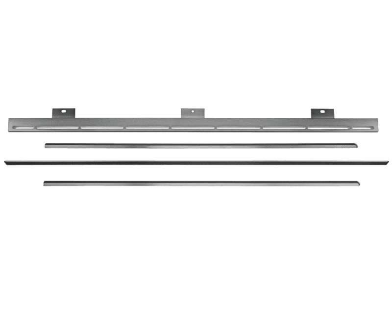 Front Control Gas Range Black Stainless Steel 4-Piece Trim Kit