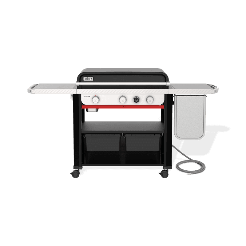 Slate® 30" Rust-Resistant Griddle with Extendable Side Table (Natural Gas)