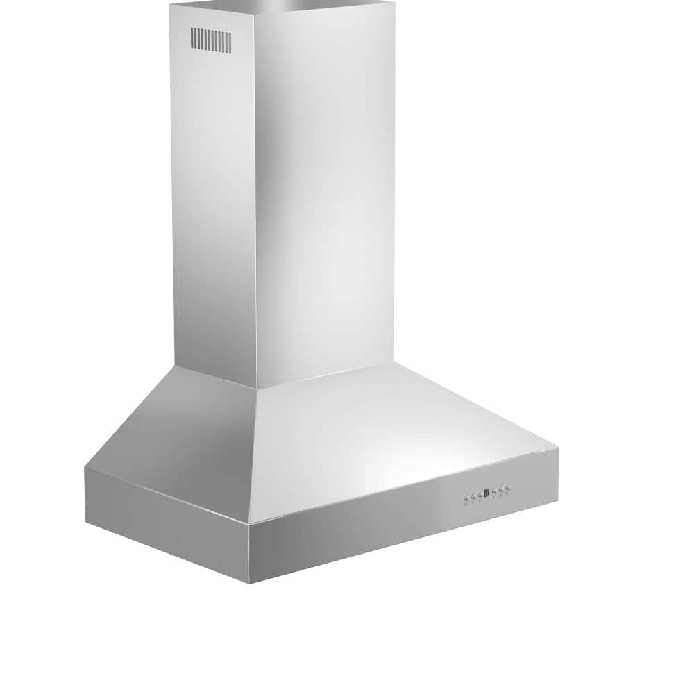 36 In. Ducted Wall Mount Range Hood In Outdoor Approved Stainless Steel