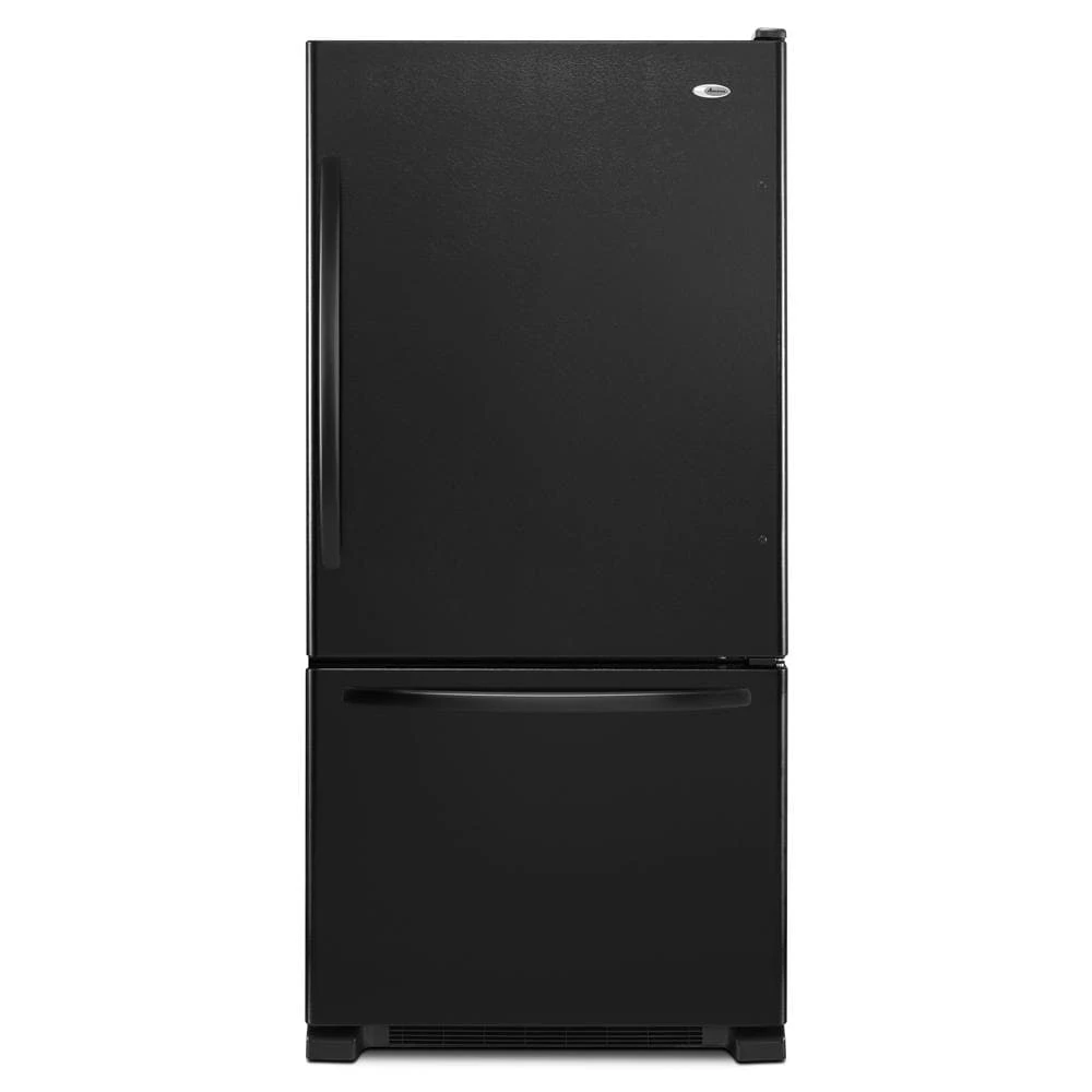 Amana 33-inch Wide Bottom-Freezer Refrigerator with EasyFreezer™ Pull-Out Drawer - 22 cu. ft. Capacity