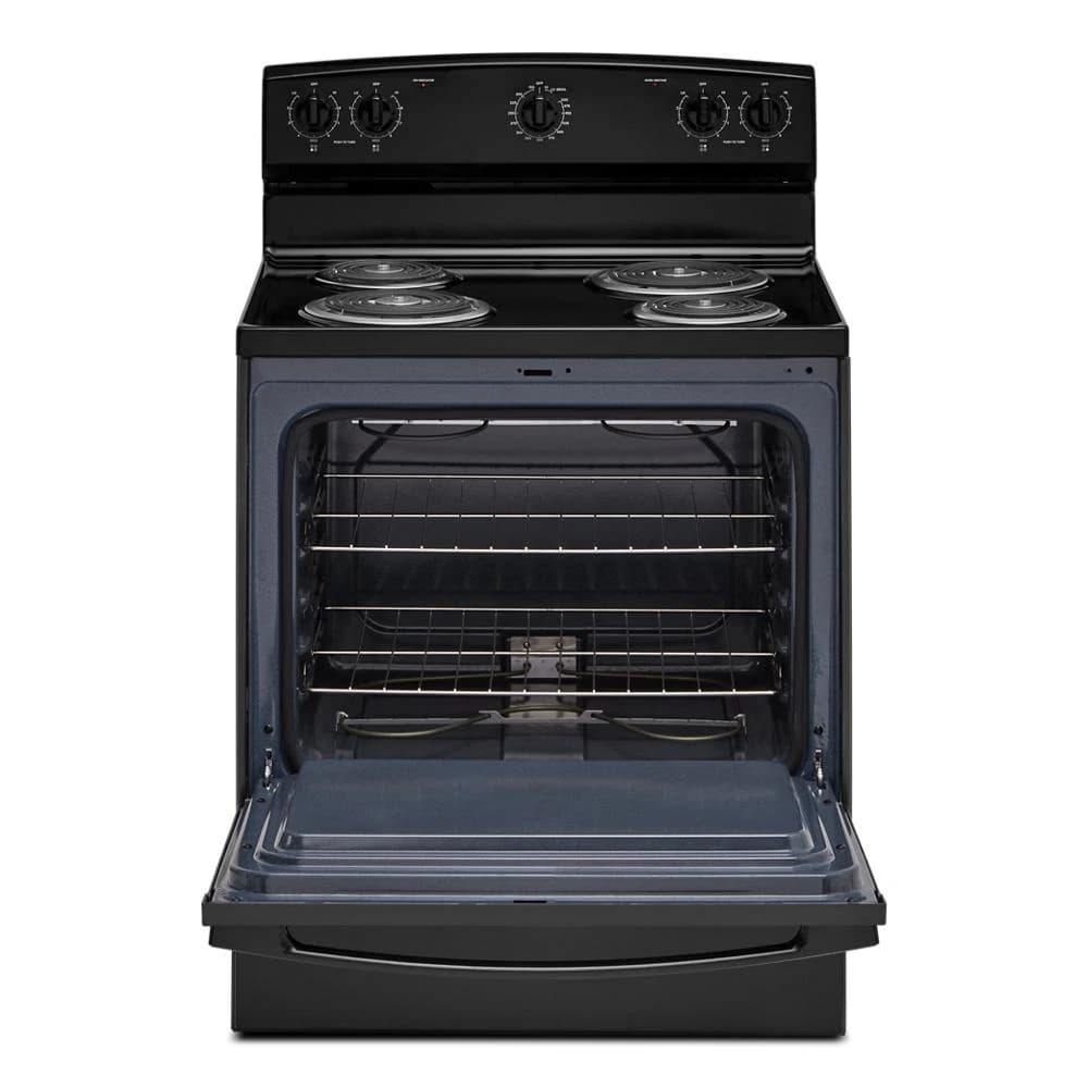 30-inch Electric Range with Easy-Clean Glass Door