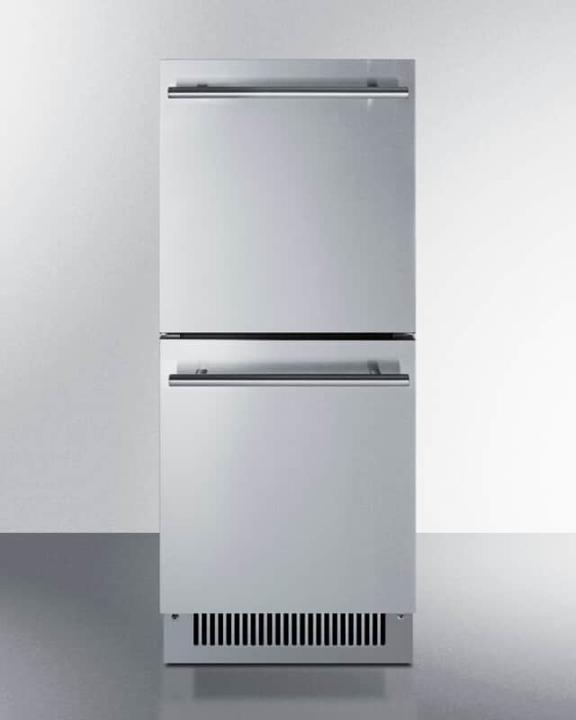 15" Wide 2-Drawer All-Refrigerator, ADA Compliant