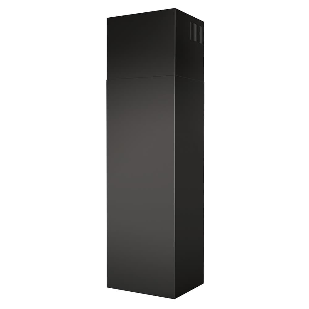 Ductless Flue Extension in Black Stainless Steel for EW43 Series Chimney Range Hood