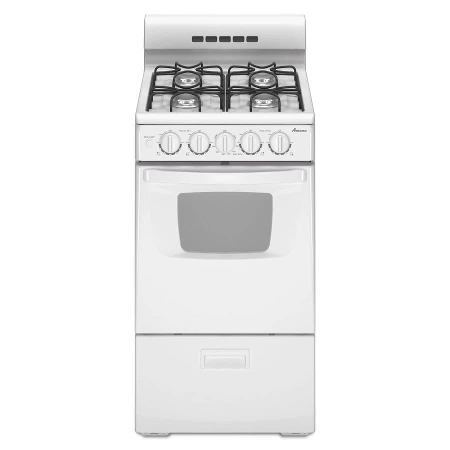 Amana 20-inch Gas Range with Compact Oven Capacity