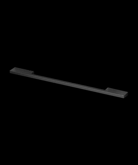 Square Fine Black Handle Kit for Integrated Refrigerator Freezer, 30"