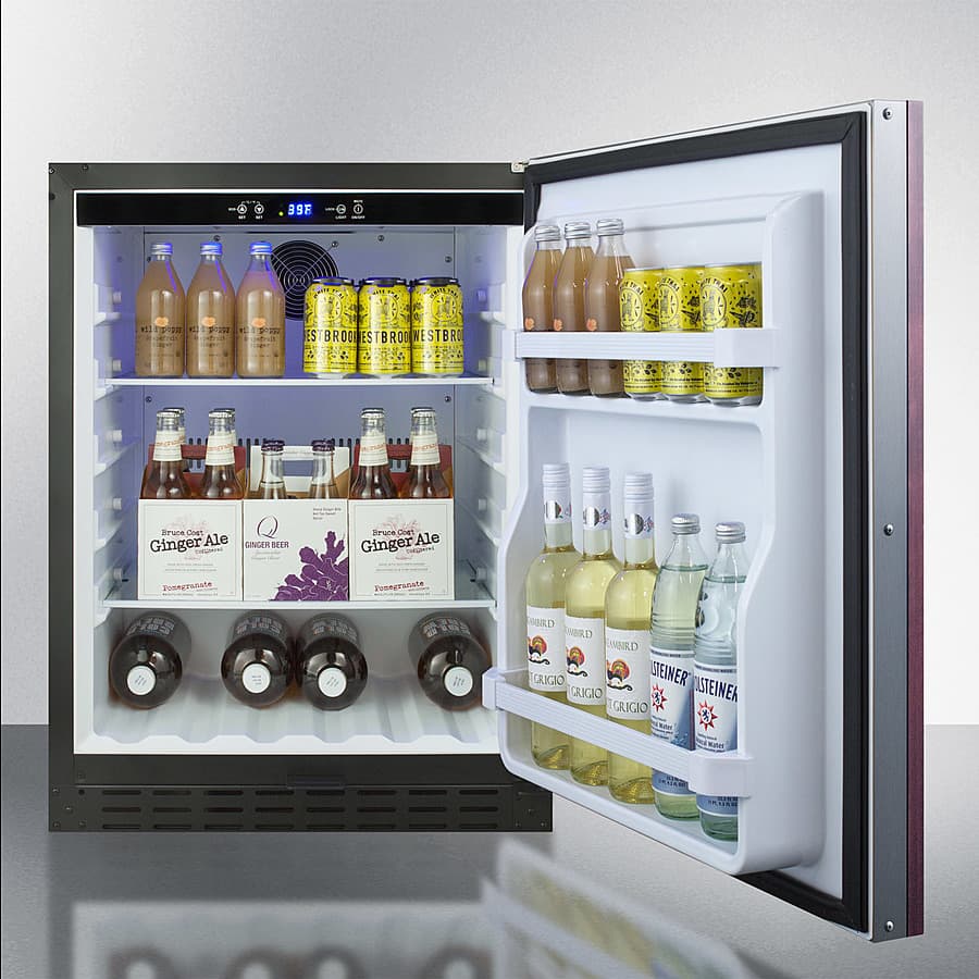 24" Wide Built-In All-Refrigerator, ADA Compliant (Panel Not Included)
