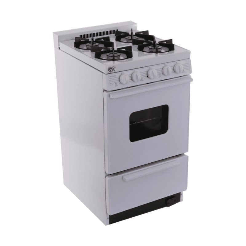 20 Inch Cordless Gas Range