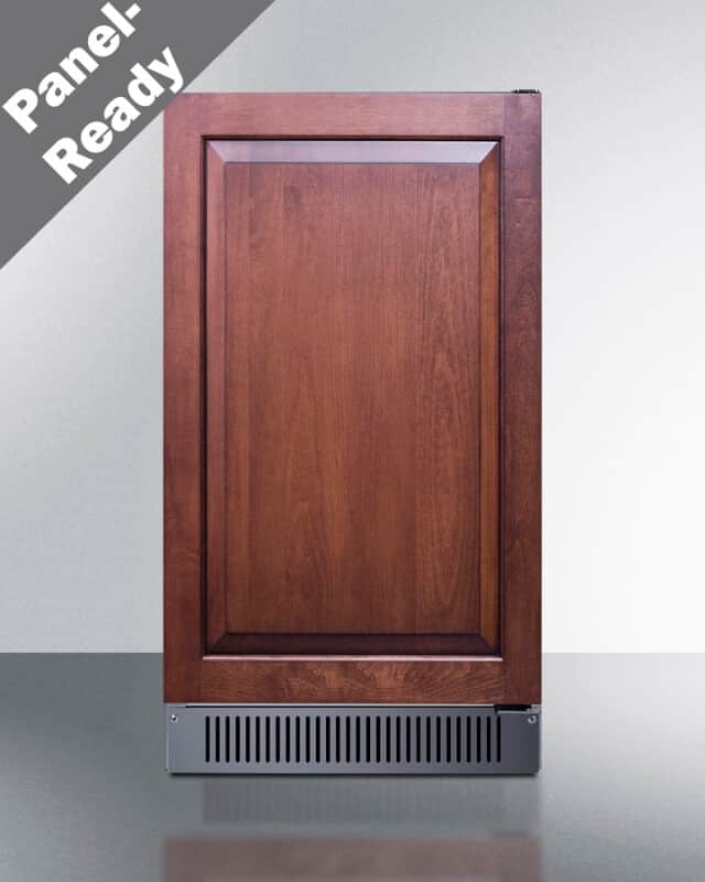 18" Wide Clear Icemaker, ADA Compliant (Panel Not Included)