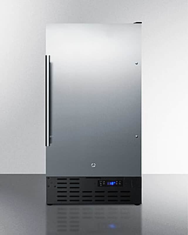 18" 8 lb. Drain-Free Icemaker, ADA Compliant