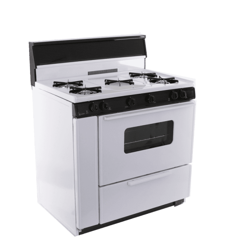 36 Inch Cordless Gas Range
