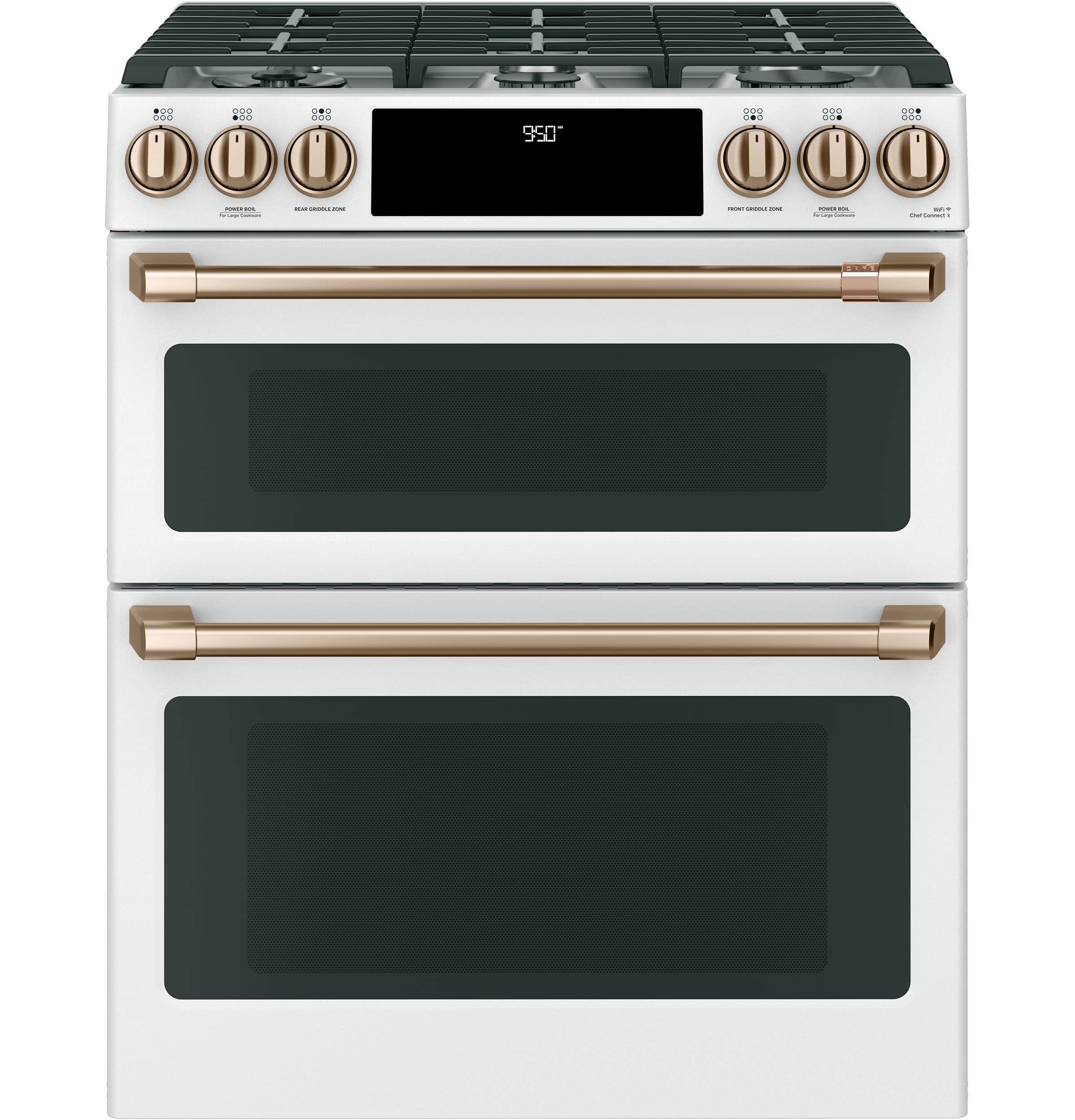 Café 30" Smart Slide-in, Front-control, Dual-fuel, Double-oven Range With Convection