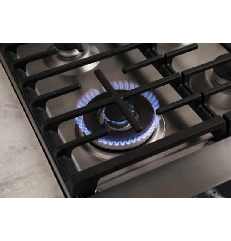 GE Series 30" Slide-In Front Control Dual-Fuel Range with Warming Drawer