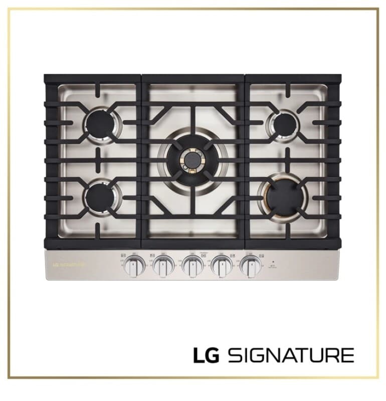 30 Inch Ultraheat™ Gas Cooktop With Easyclean®