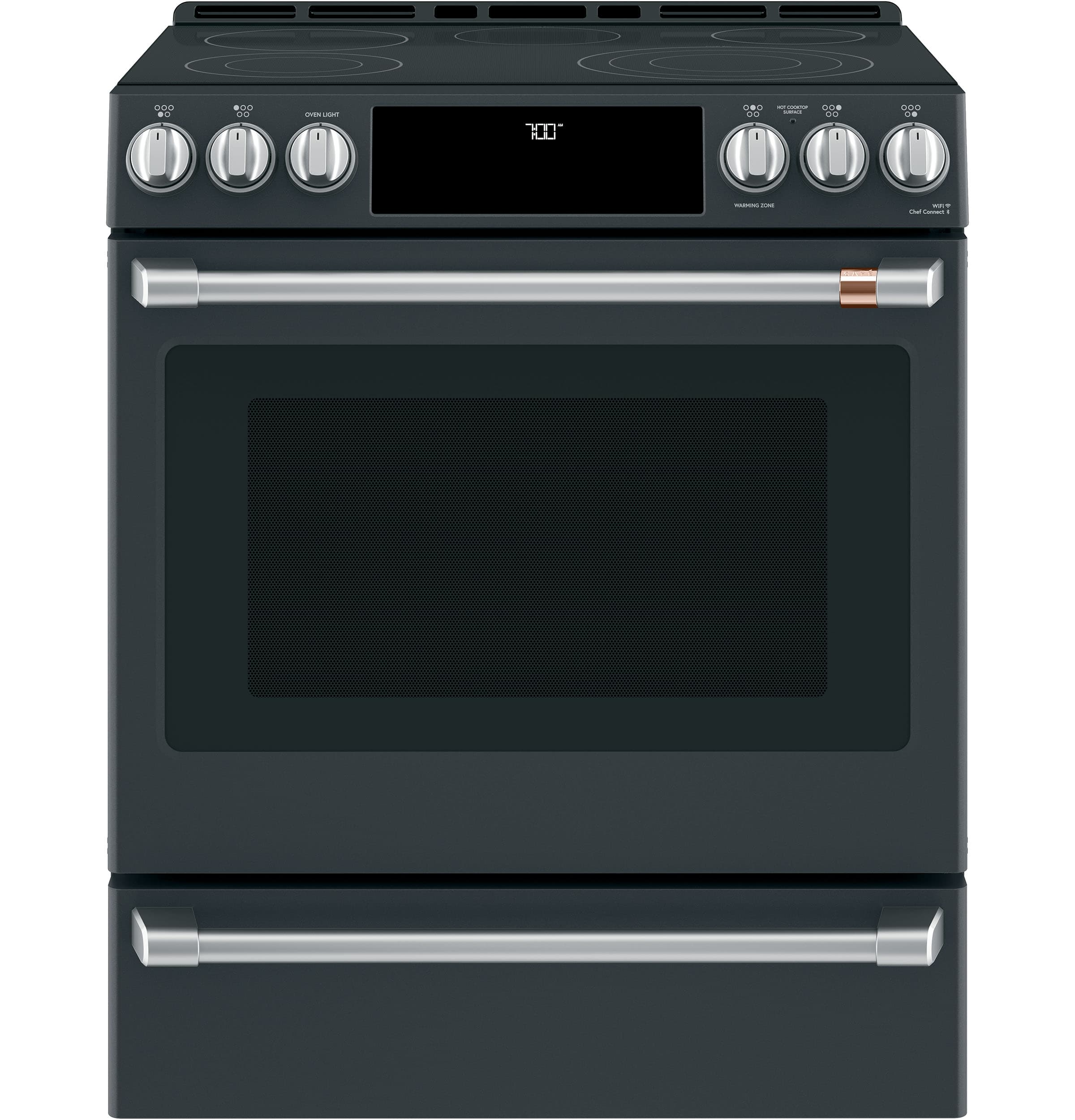 30" Smart Slide-in, Front-control, Radiant And Convection Range
