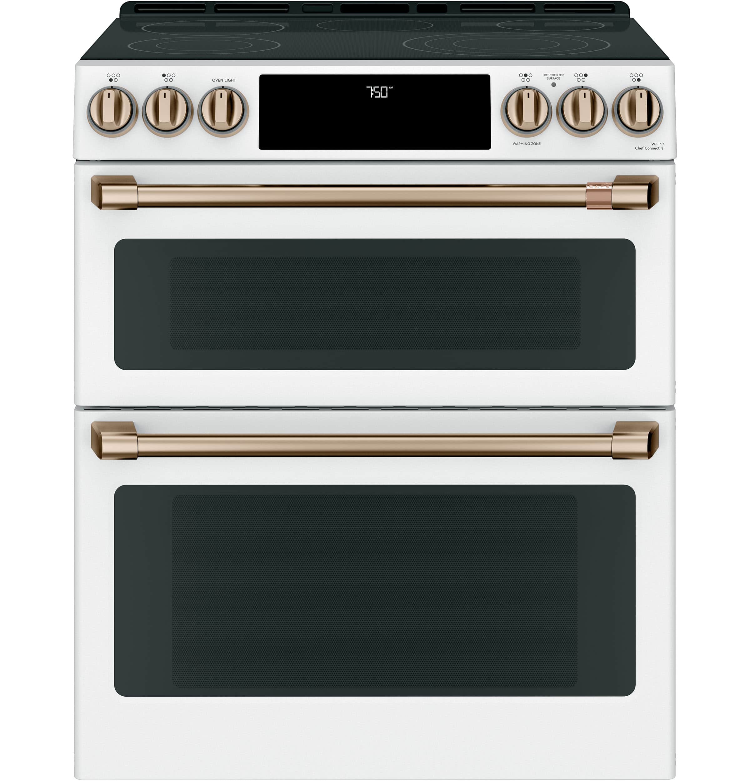 Café 30" Smart Slide-in, Front-control, Radiant And Convection Double-oven Range