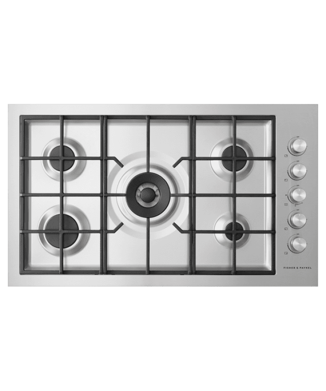 Gas on Steel Cooktop, 36", Flush Fit, LPG