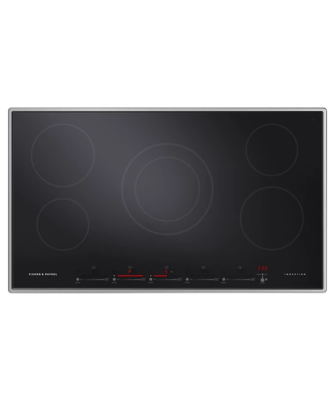 Induction Cooktop, 36", 5 Zones