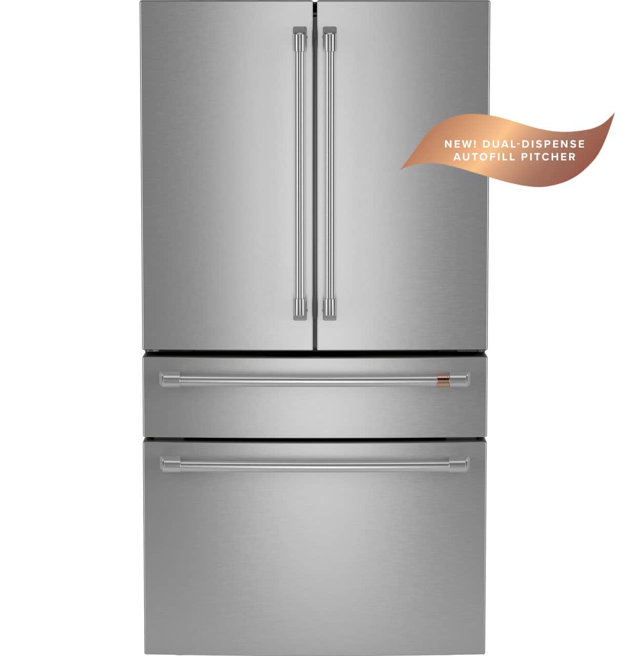 Café 23.2 Cu. Ft. Smart Counter-depth 4-door French-door Refrigerator With Dual-dispense Autofill Pitcher