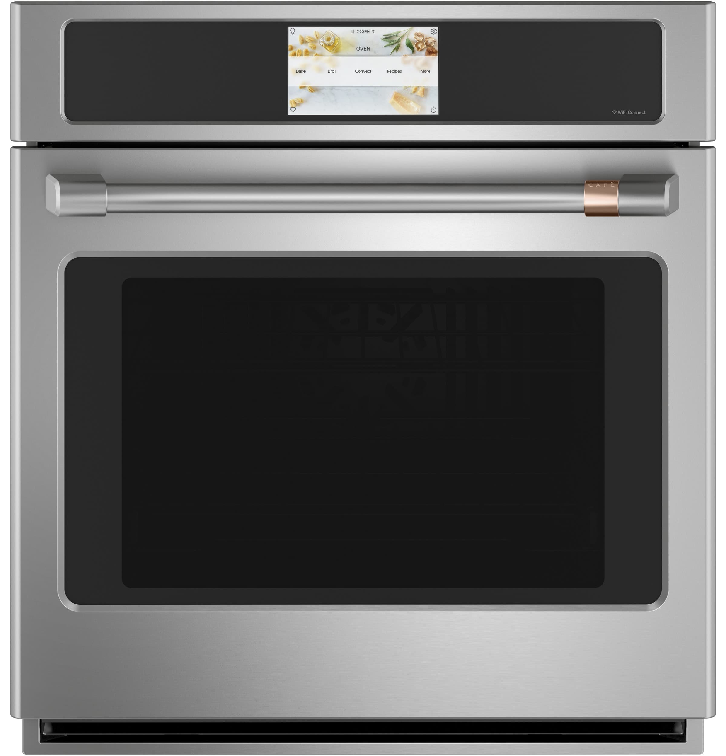 Café 27" Smart Single Wall Oven With Convection