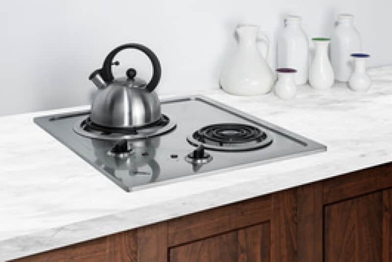 21" Wide 230V 2-Burner Coil Cooktop