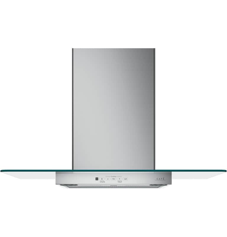 Café 30" Wall-mount Glass Canopy Chimney Hood