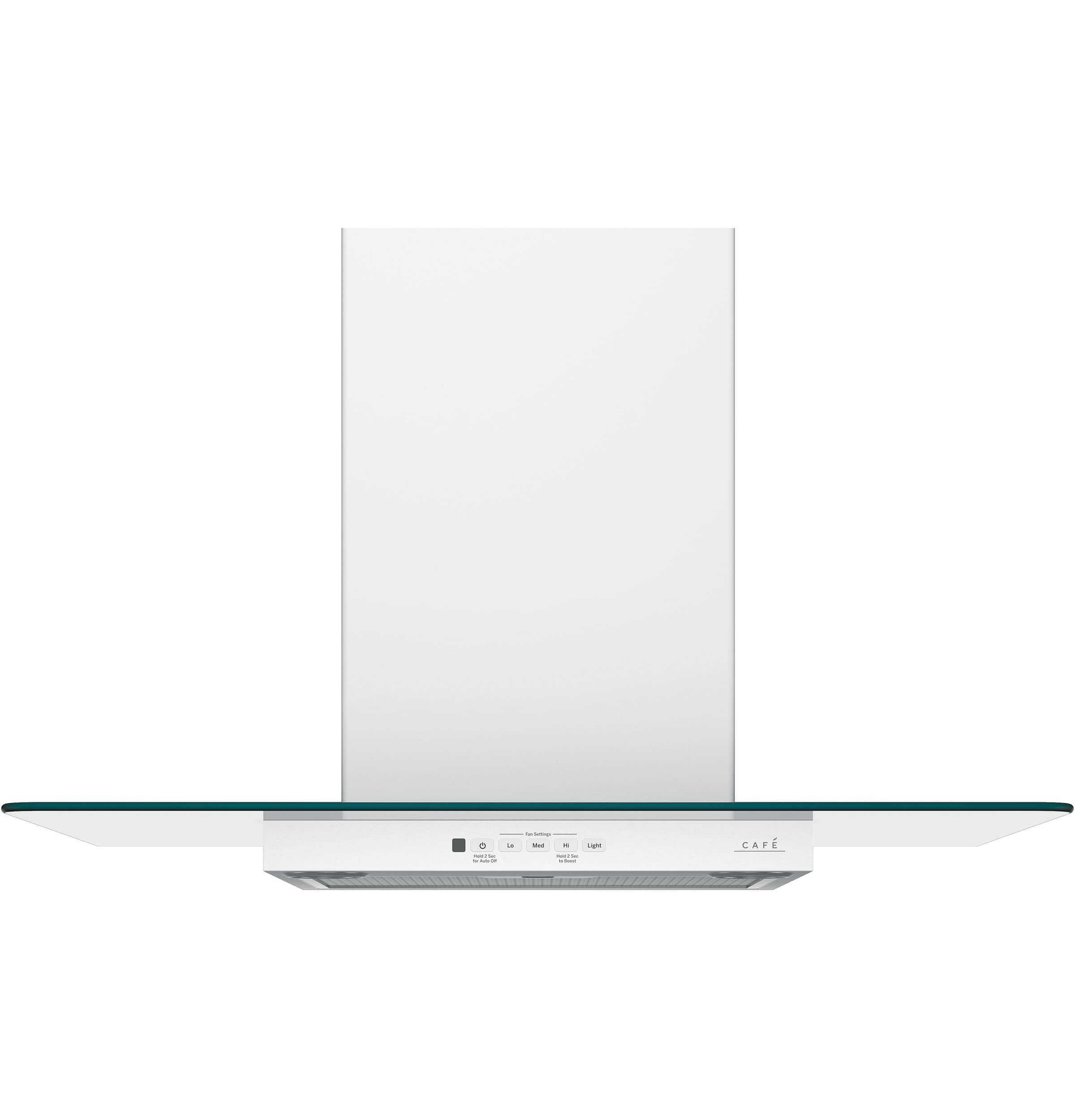 Café 30" Wall-mount Glass Canopy Chimney Hood
