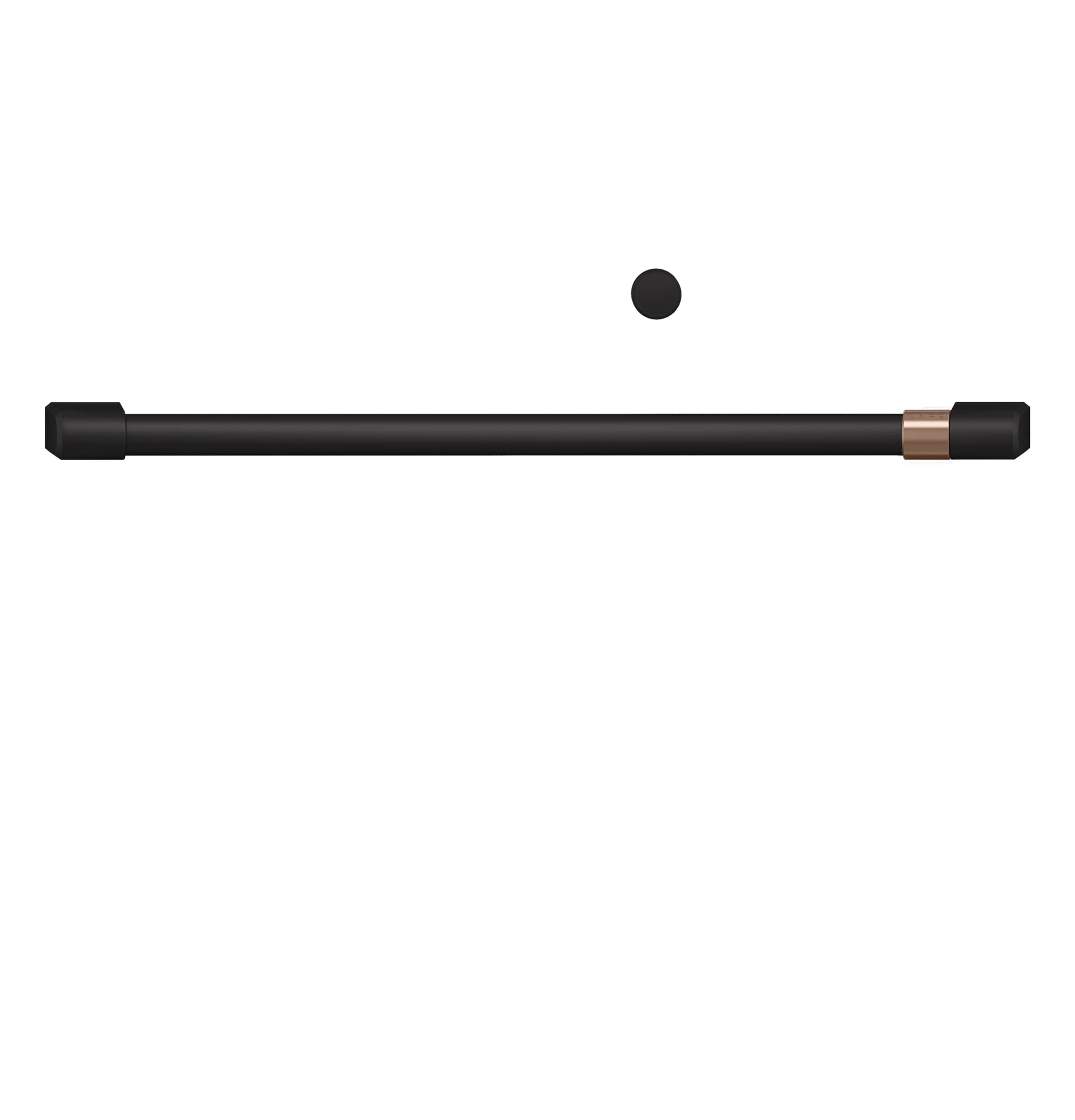 Café 30" Flat Black Handle/knob